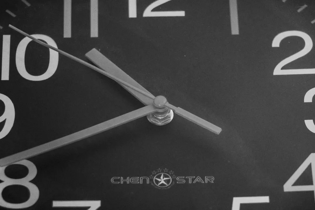 a close up of a clock with numbers on it