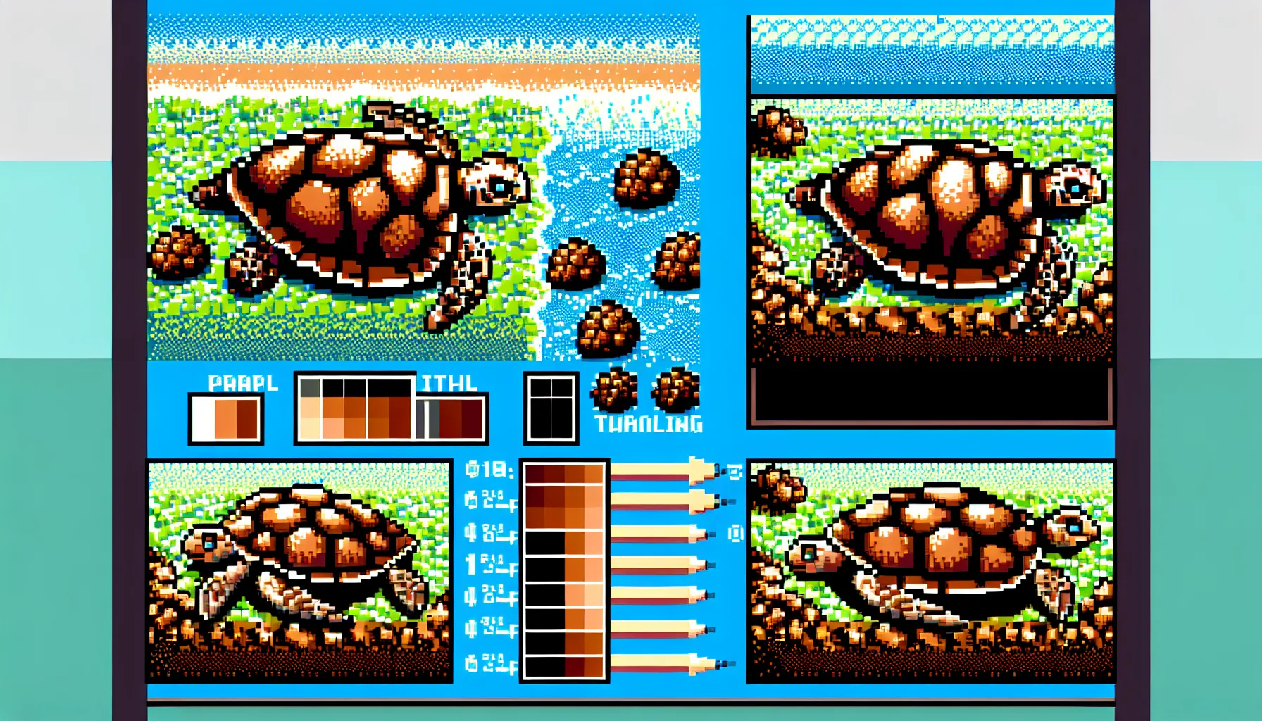 Pixel Art style illustration