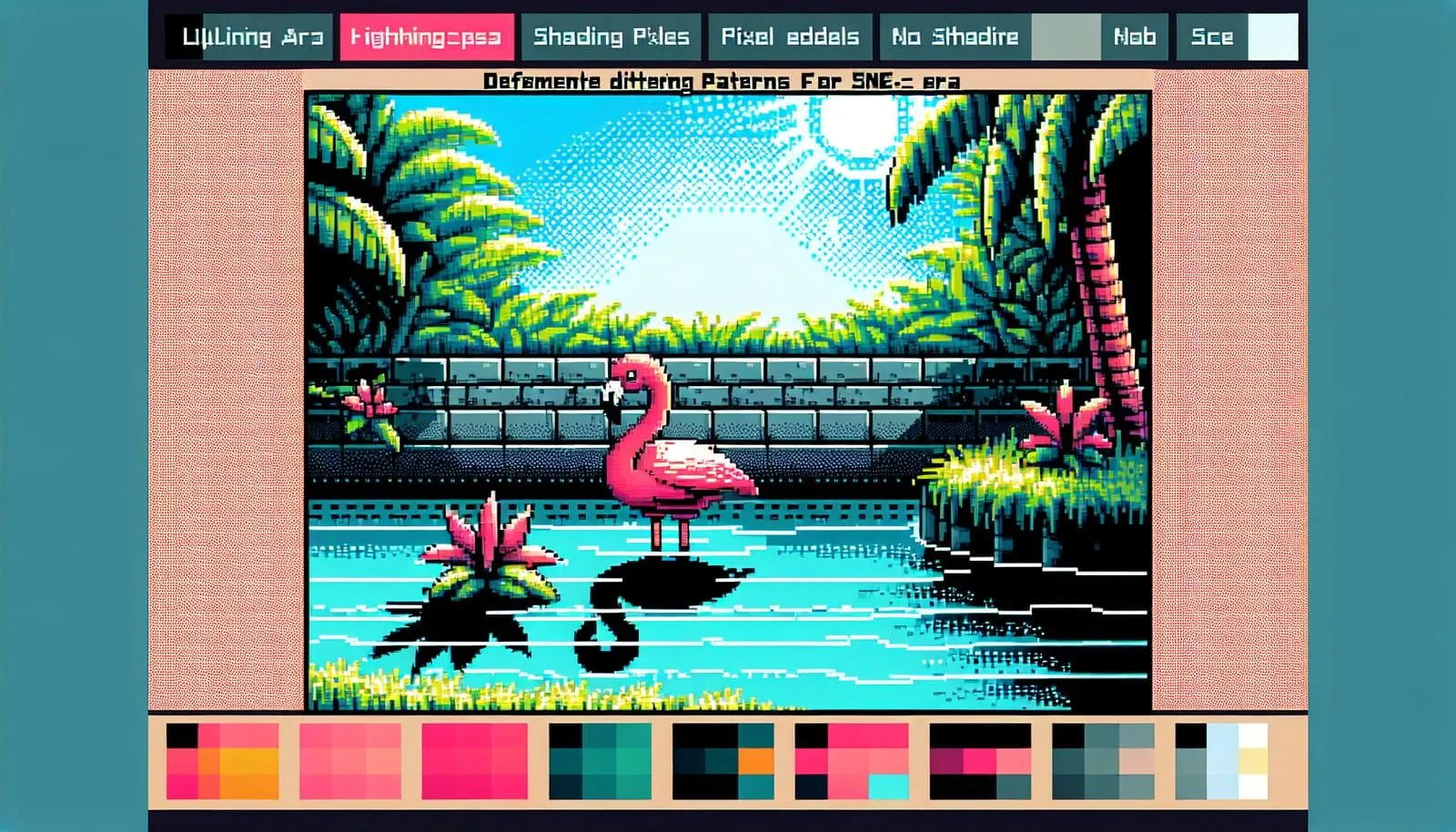 Pixel Art style illustration