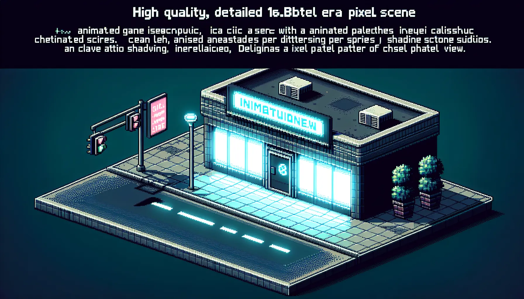 Pixel Art style illustration