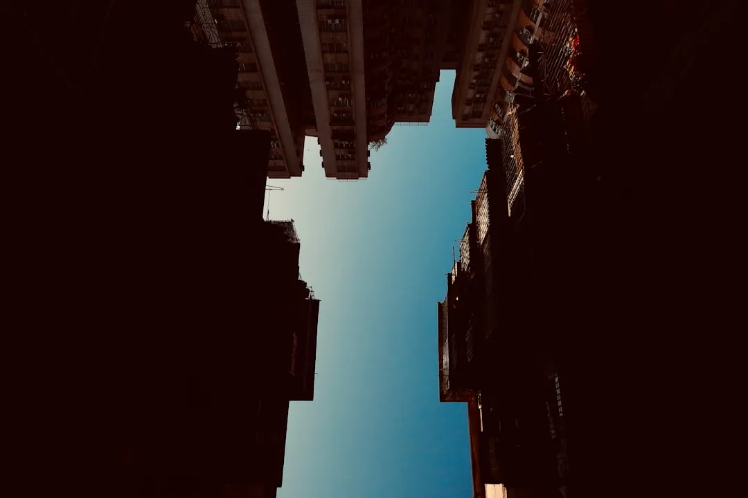 low angle photography of high rise buildings
