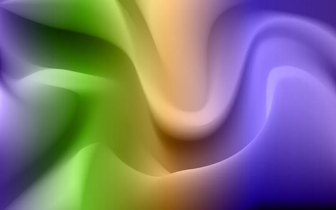 a multicolored background with wavy lines